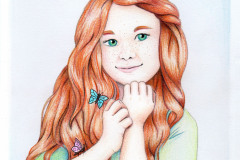 ClaireLemoine-Illustration-Fille-Rousse-Papillons