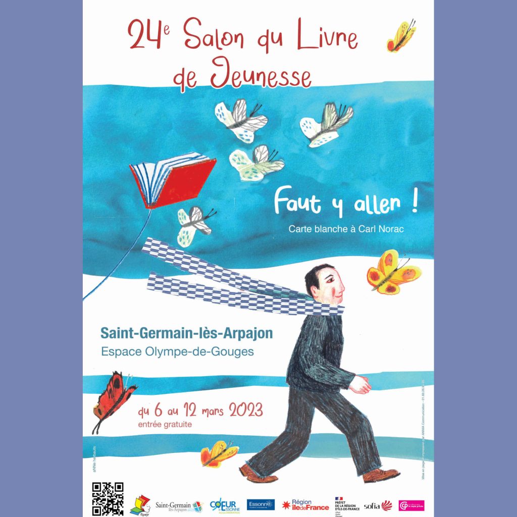 Affiche Salon Du Livre Saint Germain Les Arpajon
