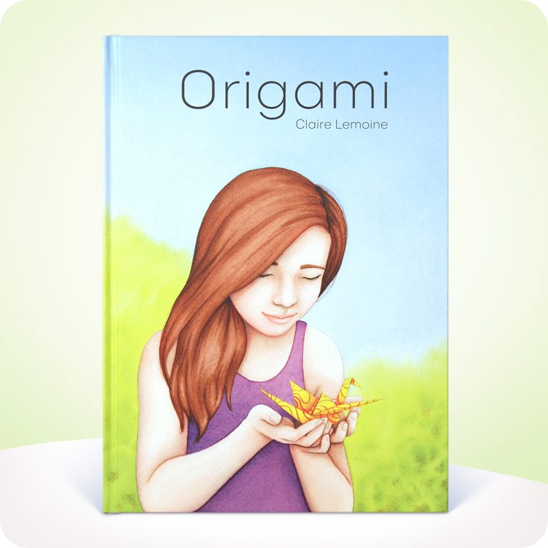Origami est un album jeunesse de Claire Lemoine. Entraide, papier magique
